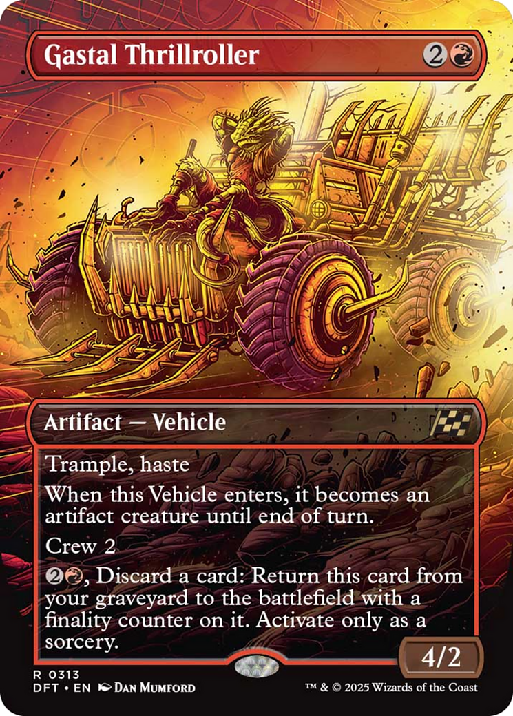 Gastal Thrillroller (Borderless) [Aetherdrift] | Webway Games