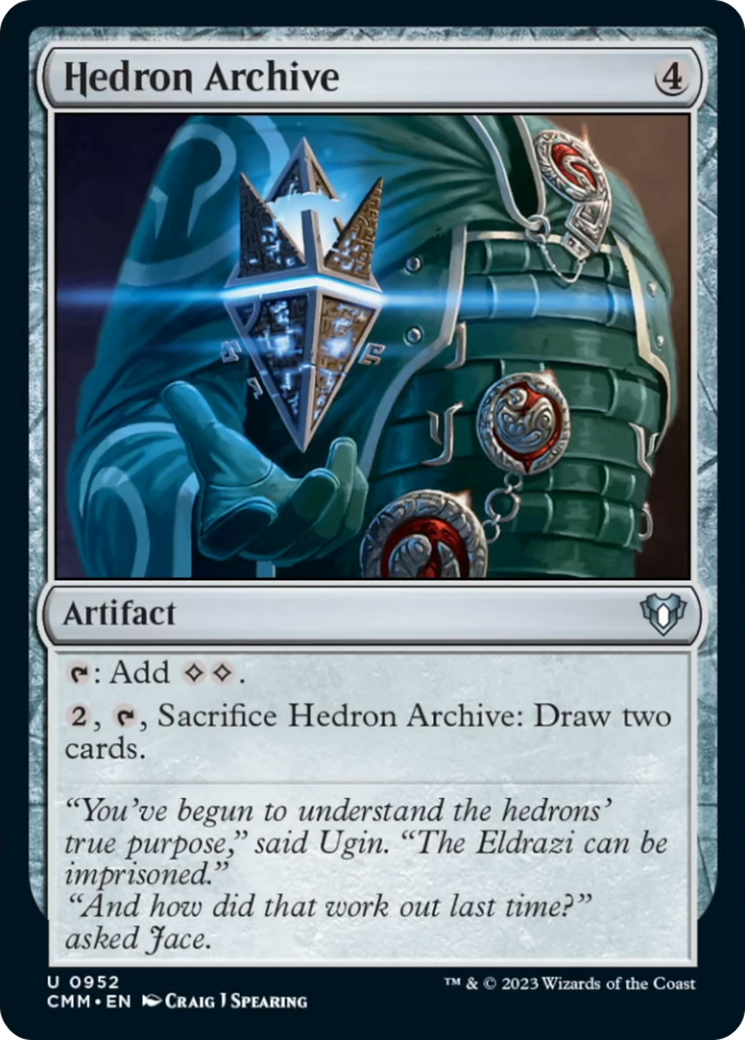 Hedron Archive [Commander Masters] | Webway Games