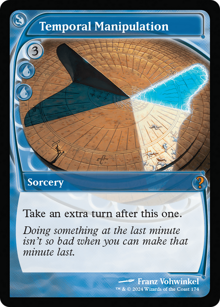 Temporal Manipulation (Future Sight) [Mystery Booster 2] | Webway Games