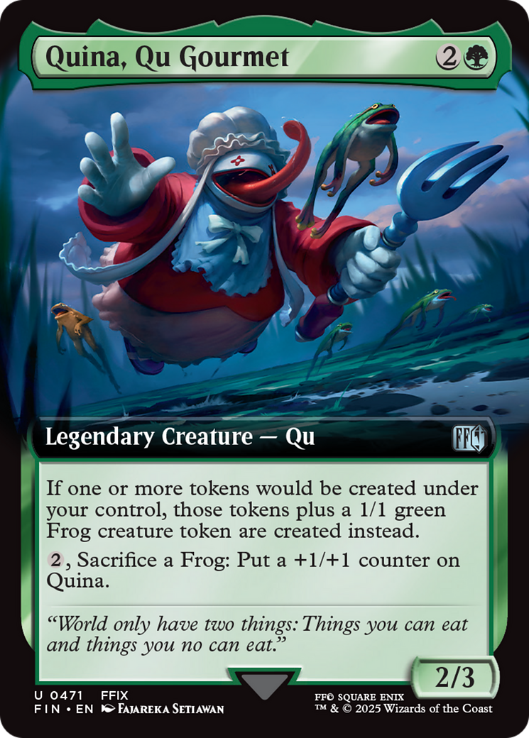 Quina, Qu Gourmet (Extended Art) [FINAL FANTASY] | Webway Games