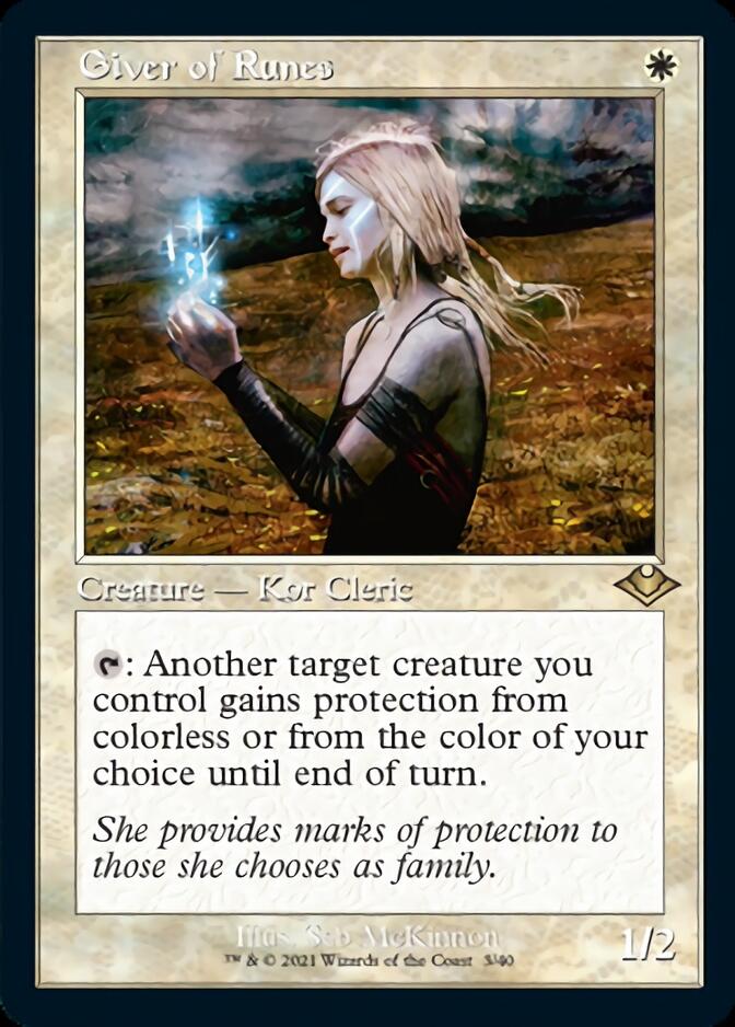 Giver of Runes (Retro) [Modern Horizons] | Webway Games