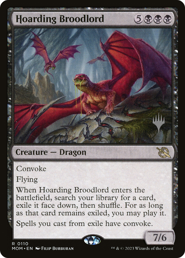 Hoarding Broodlord (Promo Pack) [March of the Machine Promos] | Webway Games
