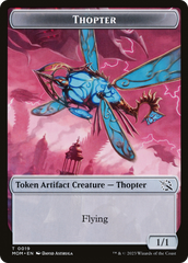 Thopter // Knight (10) Double-Sided Token [March of the Machine Tokens] | Webway Games