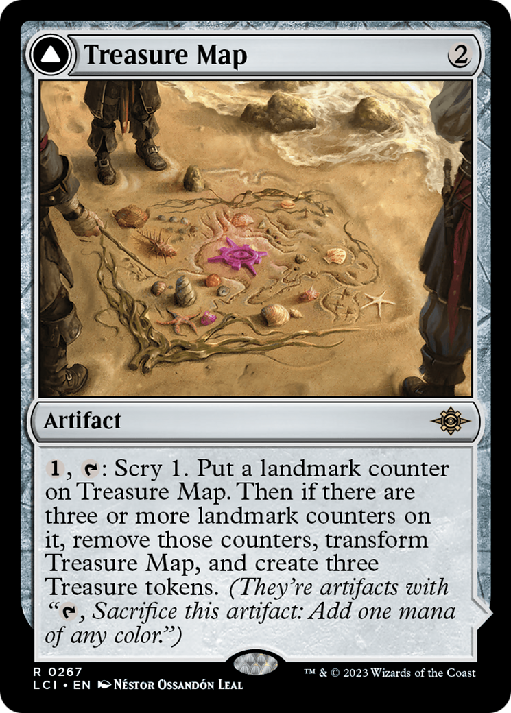 Treasure Map // Treasure Cove [The Lost Caverns of Ixalan] | Webway Games