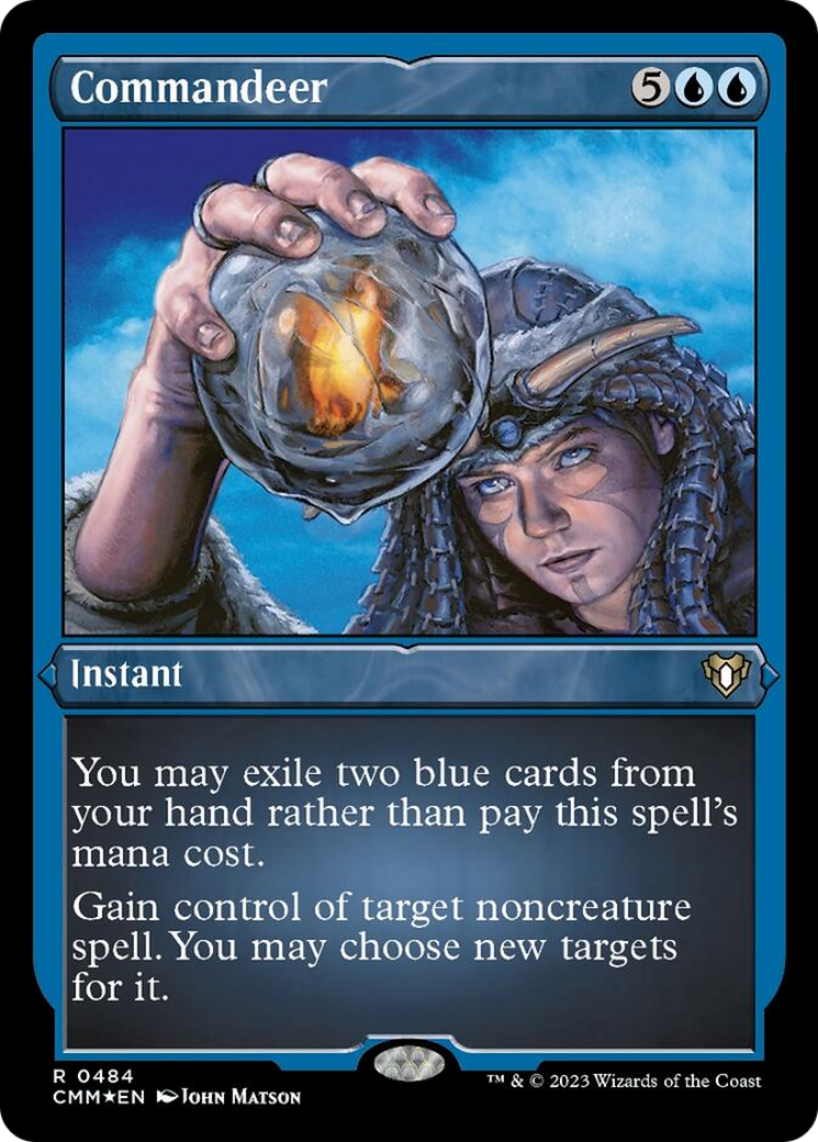 Commandeer (Foil Etched) [Commander Masters] | Webway Games
