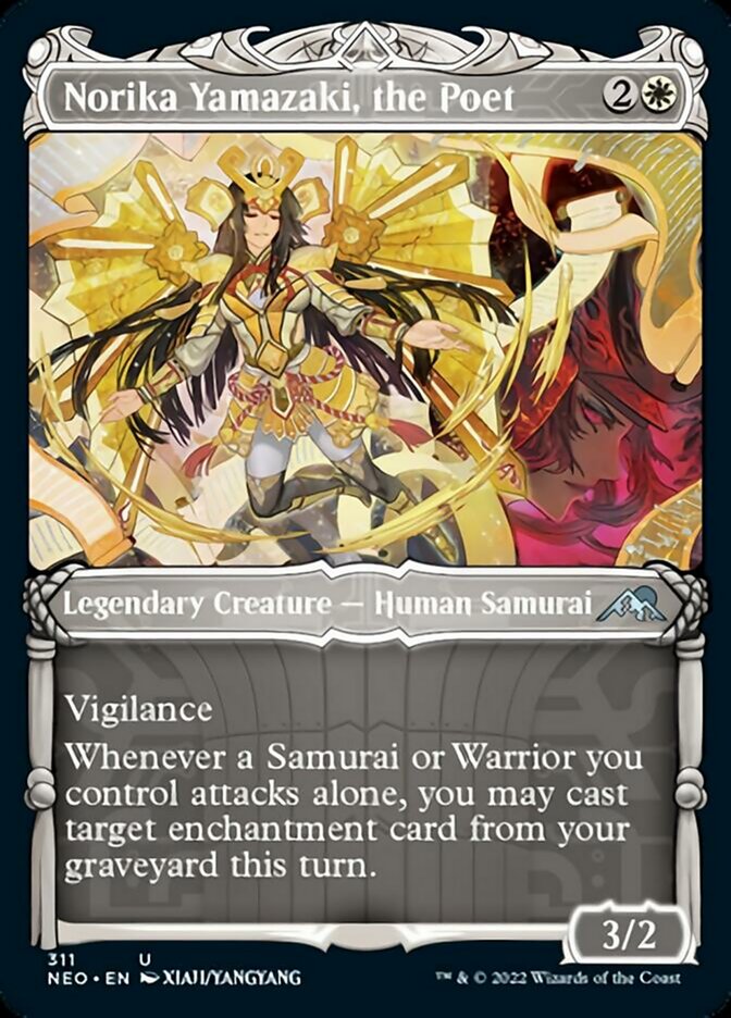 Norika Yamazaki, the Poet (Showcase Samurai) [Kamigawa: Neon Dynasty] | Webway Games