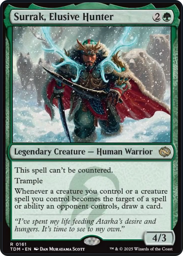 Surrak, Elusive Hunter [Tarkir: Dragonstorm] | Webway Games