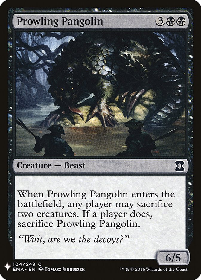 Prowling Pangolin [Mystery Booster] | Webway Games