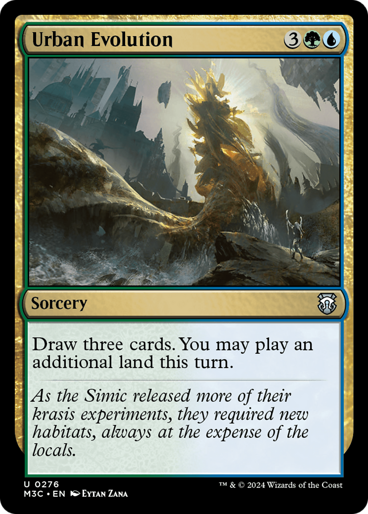 Urban Evolution (Ripple Foil) [Modern Horizons 3 Commander] | Webway Games