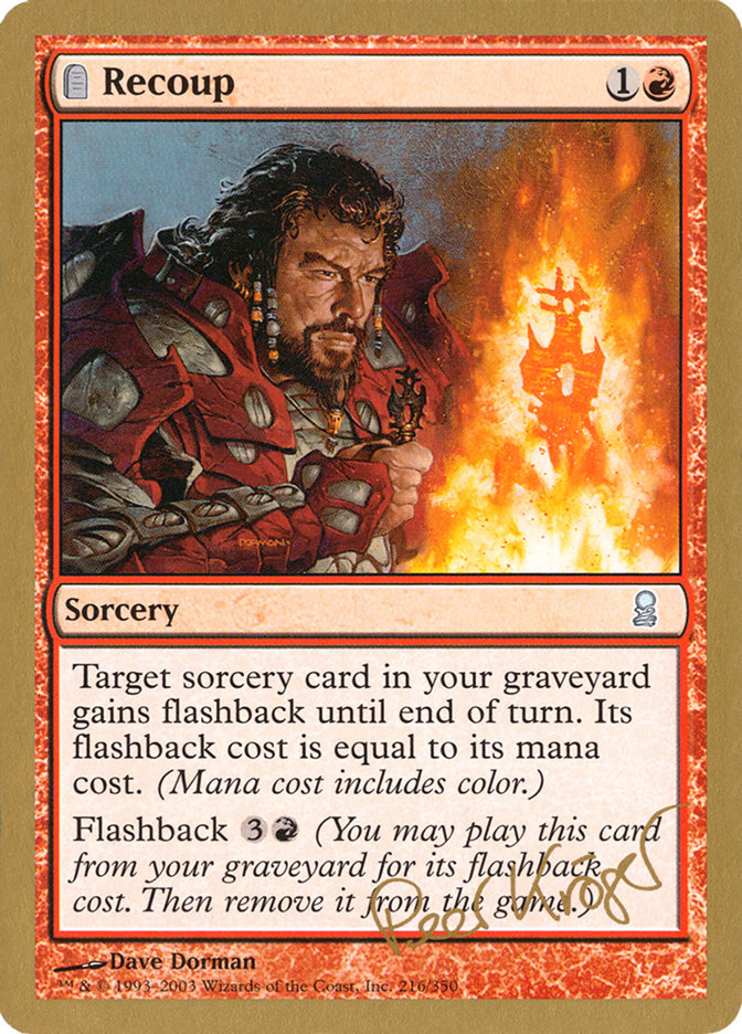 Recoup (Peer Kroger) [World Championship Decks 2003] | Webway Games