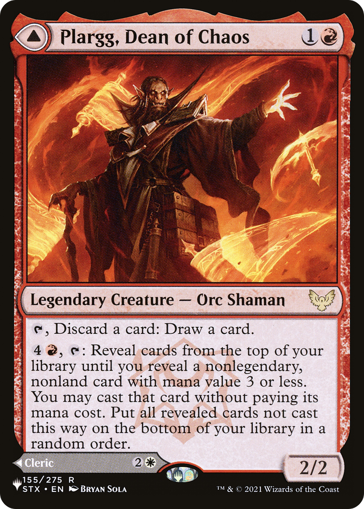 Plargg, Dean of Chaos // Augusta, Dean of Order [Secret Lair: From Cute to Brute] | Webway Games