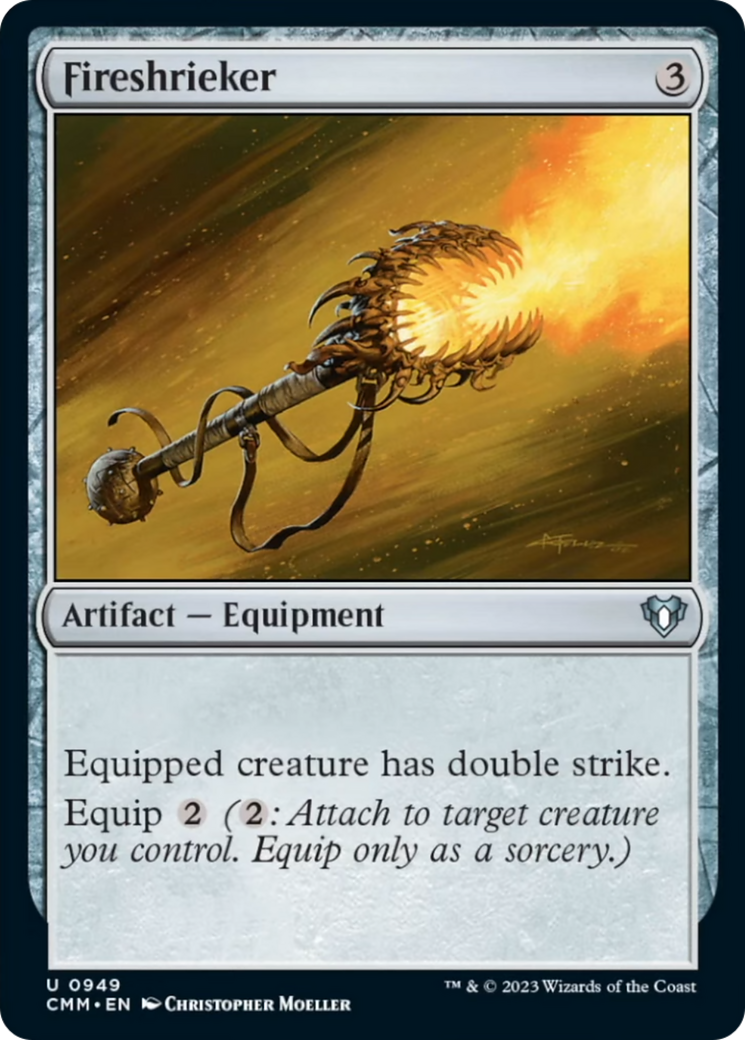 Fireshrieker [Commander Masters] | Webway Games