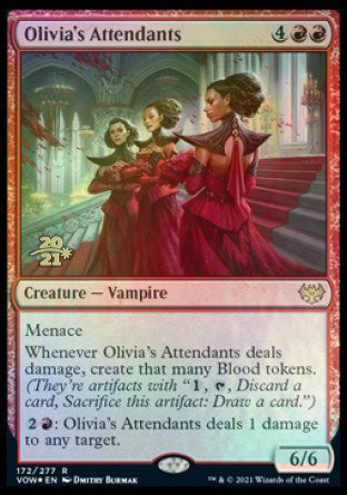 Olivia's Attendants [Innistrad: Crimson Vow Prerelease Promos] | Webway Games