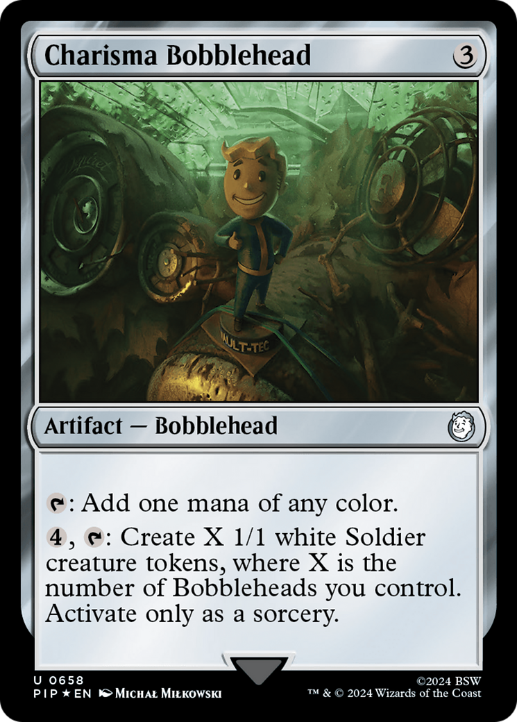 Charisma Bobblehead (Surge Foil) [Fallout] | Webway Games