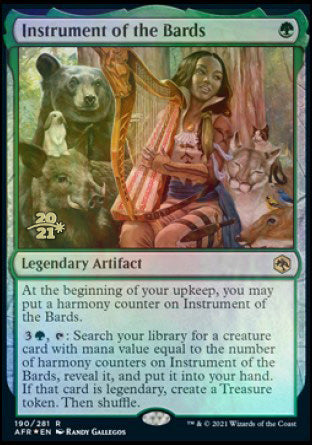 Instrument of the Bards [Dungeons & Dragons: Adventures in the Forgotten Realms Prerelease Promos] | Webway Games