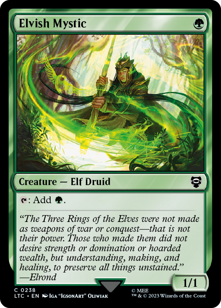 Elvish Mystic [The Lord of the Rings: Tales of Middle-Earth Commander] | Webway Games