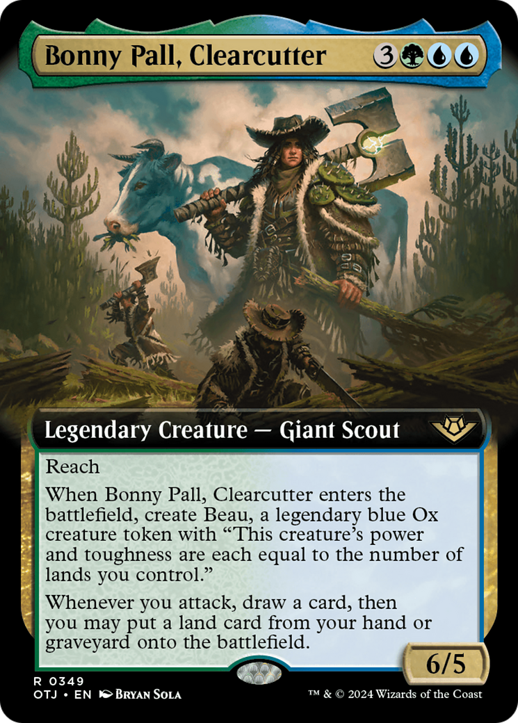 Bonny Pall, Clearcutter (Extended Art) [Outlaws of Thunder Junction] | Webway Games