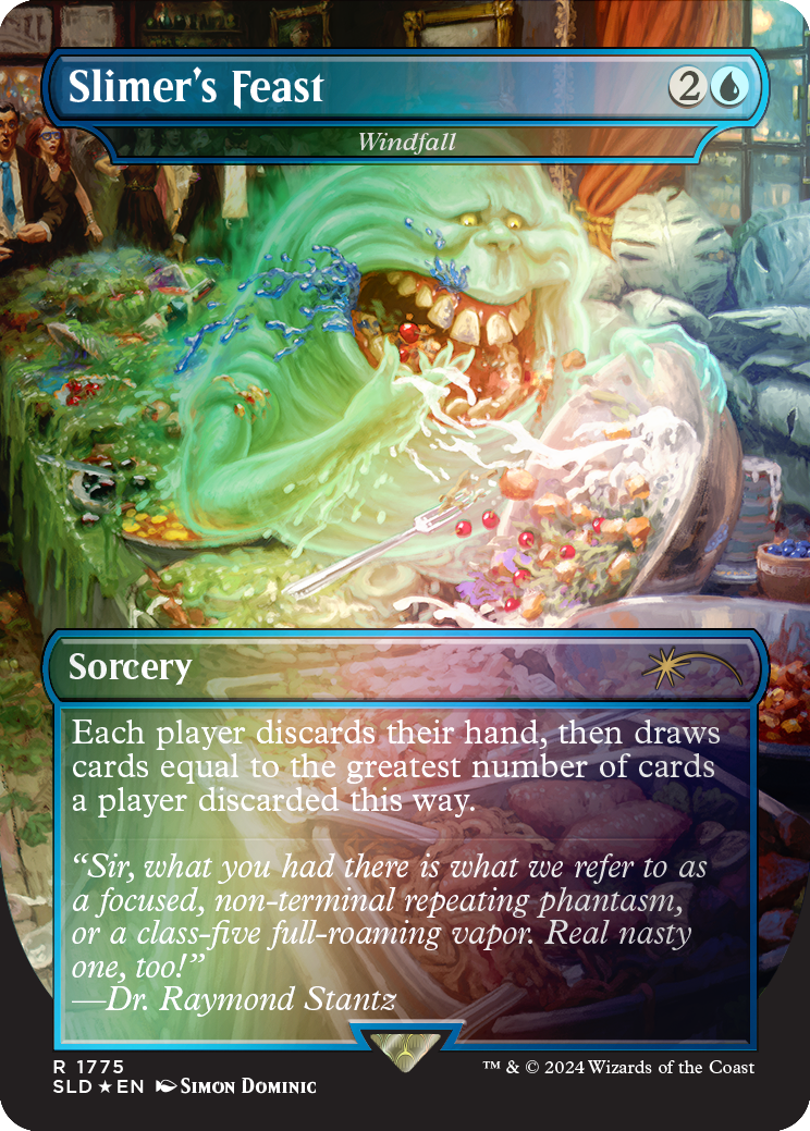 Slimer's Feast - Windfall (Rainbow Foil) [Secret Lair Drop Series] | Webway Games