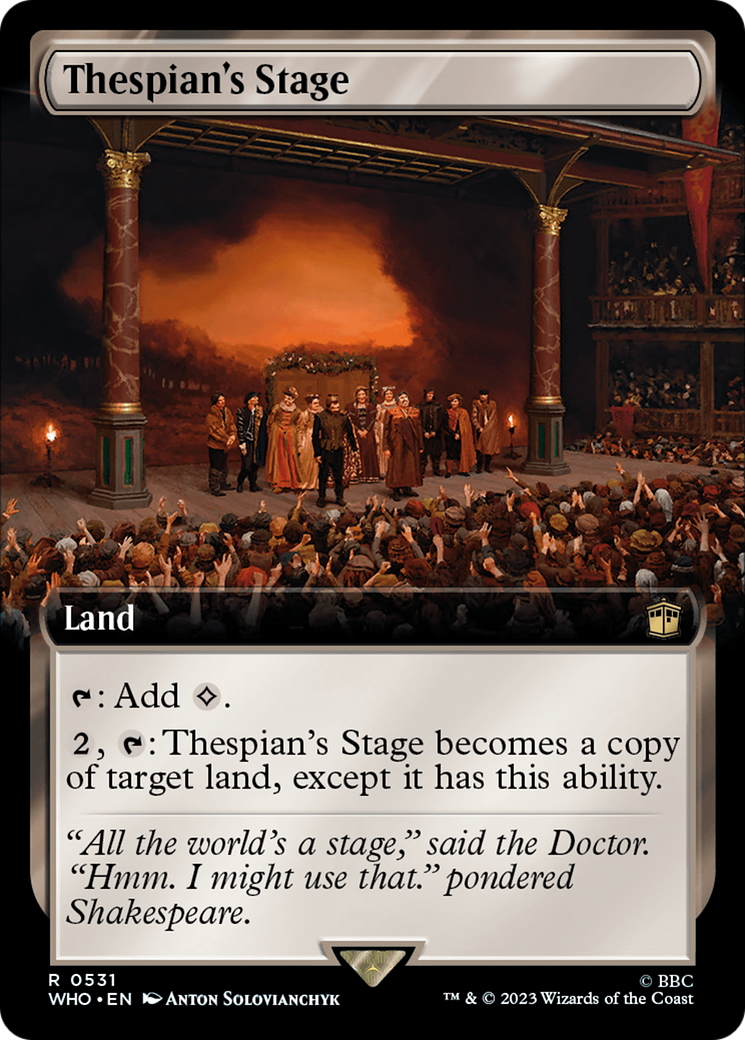 Thespian's Stage (Extended Art) [Doctor Who] | Webway Games