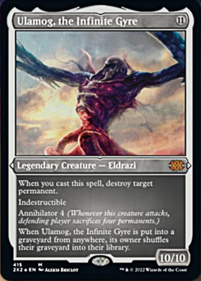 Ulamog, the Infinite Gyre (Foil Etched) [Double Masters 2022] | Webway Games