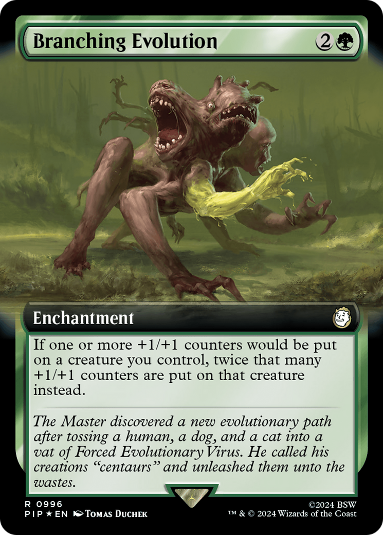 Branching Evolution (Extended Art) (Surge Foil) [Fallout] | Webway Games