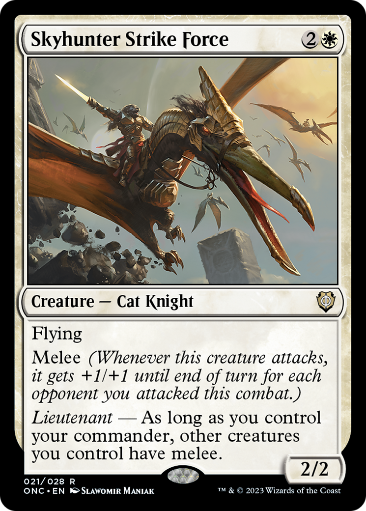 Skyhunter Strike Force [Phyrexia: All Will Be One Commander] | Webway Games