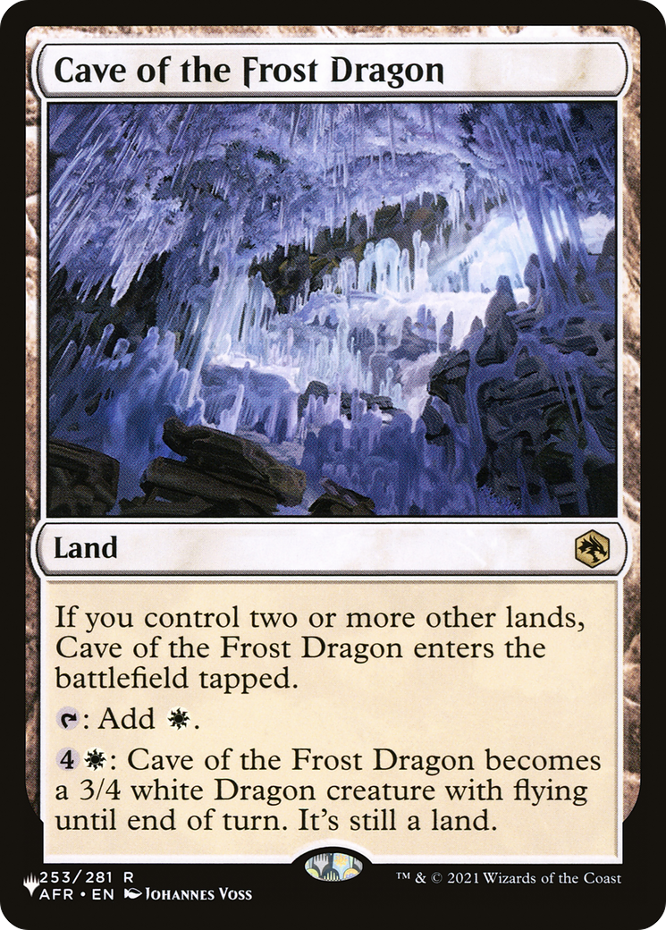 Cave of the Frost Dragon [The List] | Webway Games
