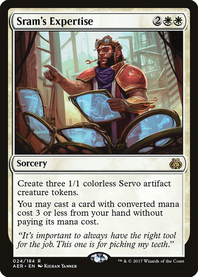 Sram's Expertise [Aether Revolt] | Webway Games