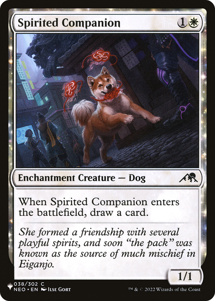 Spirited Companion [The List] | Webway Games