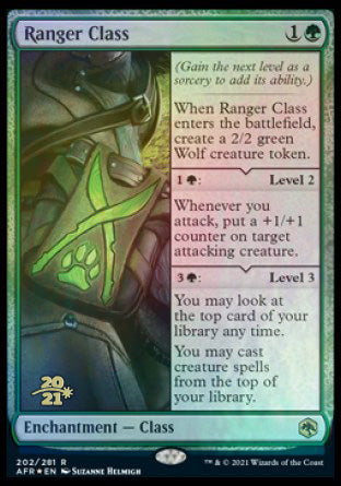 Ranger Class [Dungeons & Dragons: Adventures in the Forgotten Realms Prerelease Promos] | Webway Games