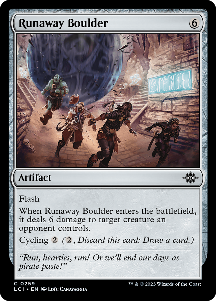 Runaway Boulder [The Lost Caverns of Ixalan] | Webway Games