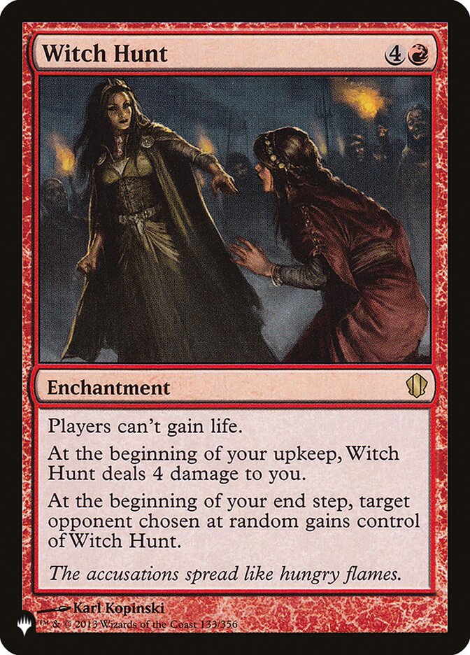 Witch Hunt [The List] | Webway Games