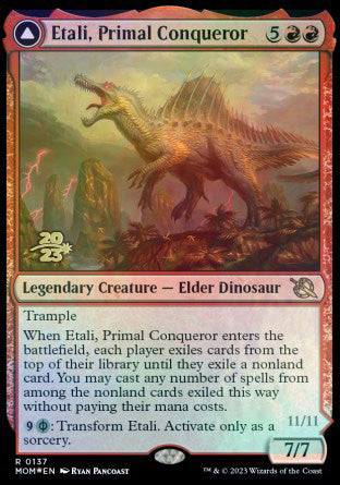 Etali, Primal Conqueror // Etali, Primal Sickness [March of the Machine Prerelease Promos] | Webway Games
