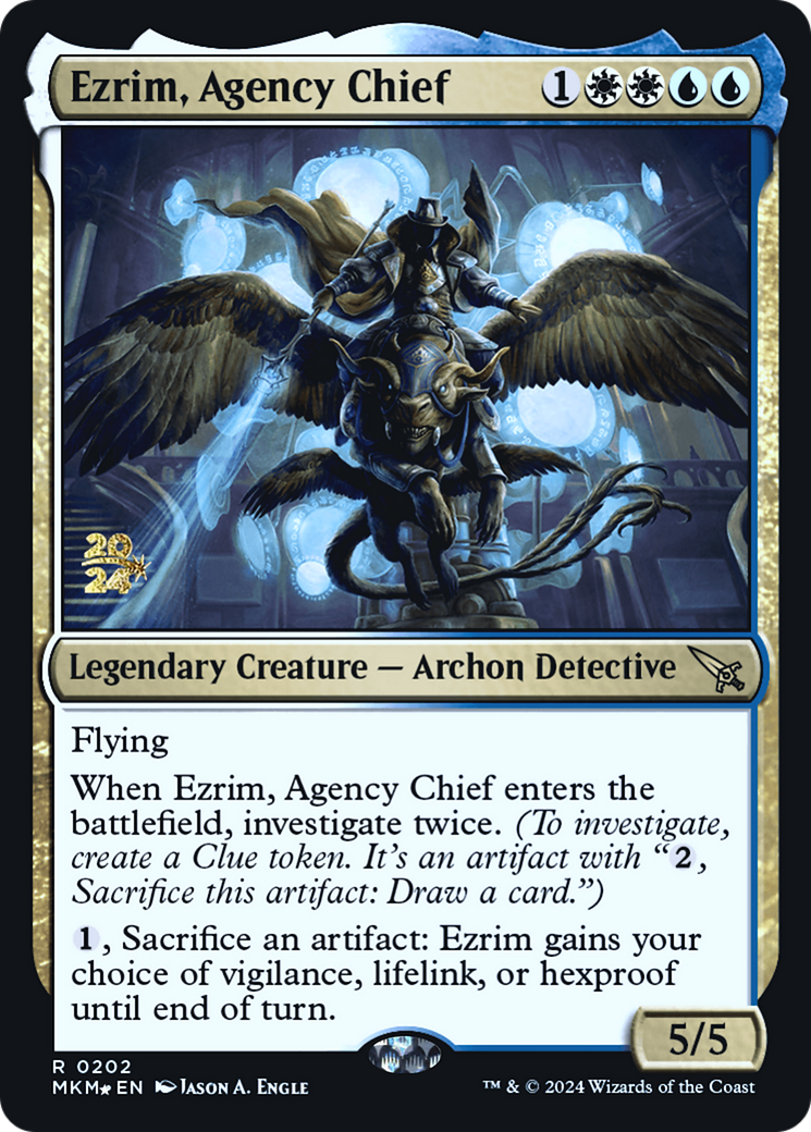 Ezrim, Agency Chief [Murders at Karlov Manor Prerelease Promos] | Webway Games