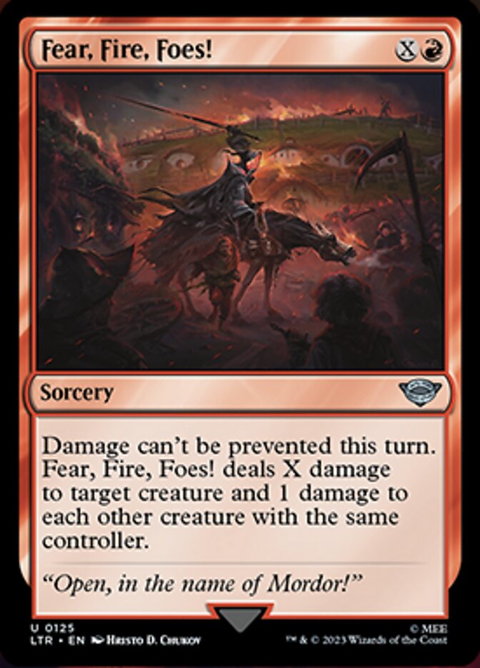 Fear, Fire, Foes! [The Lord of the Rings: Tales of Middle-Earth] | Webway Games