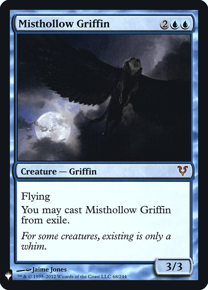 Misthollow Griffin [Mystery Booster] | Webway Games