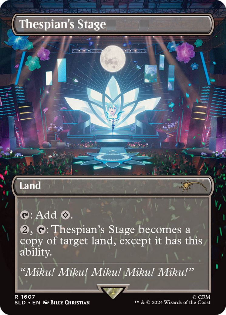 Thespian's Stage (Rainbow Foil) [Secret Lair Drop Series] | Webway Games