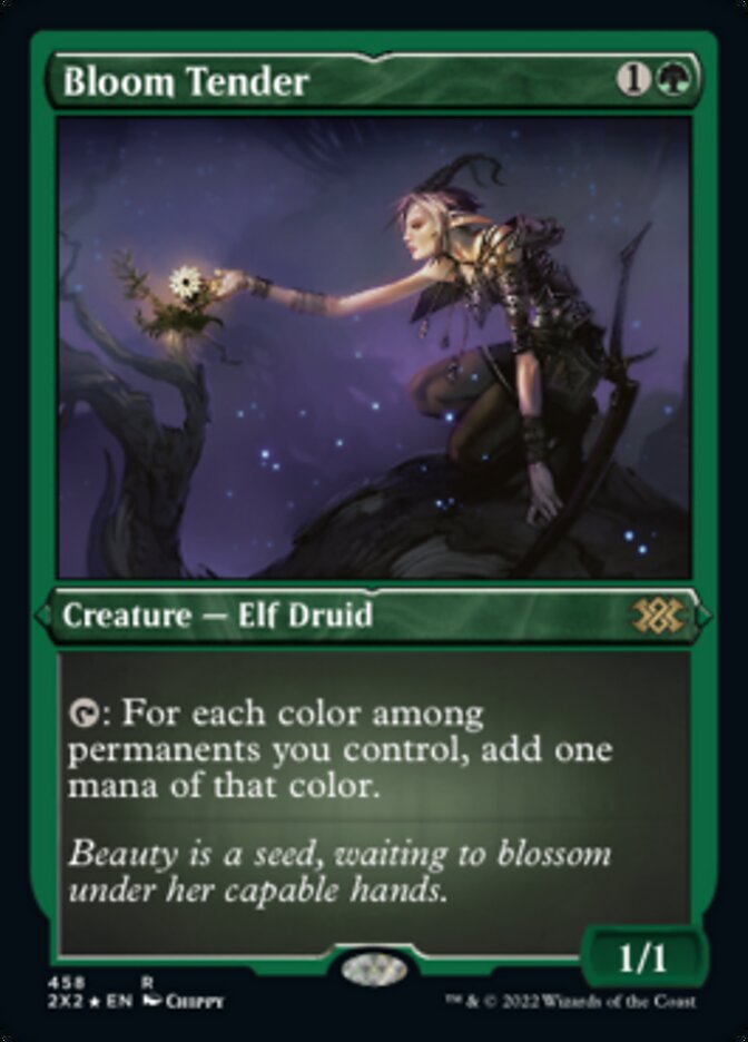 Bloom Tender (Foil Etched) [Double Masters 2022] | Webway Games