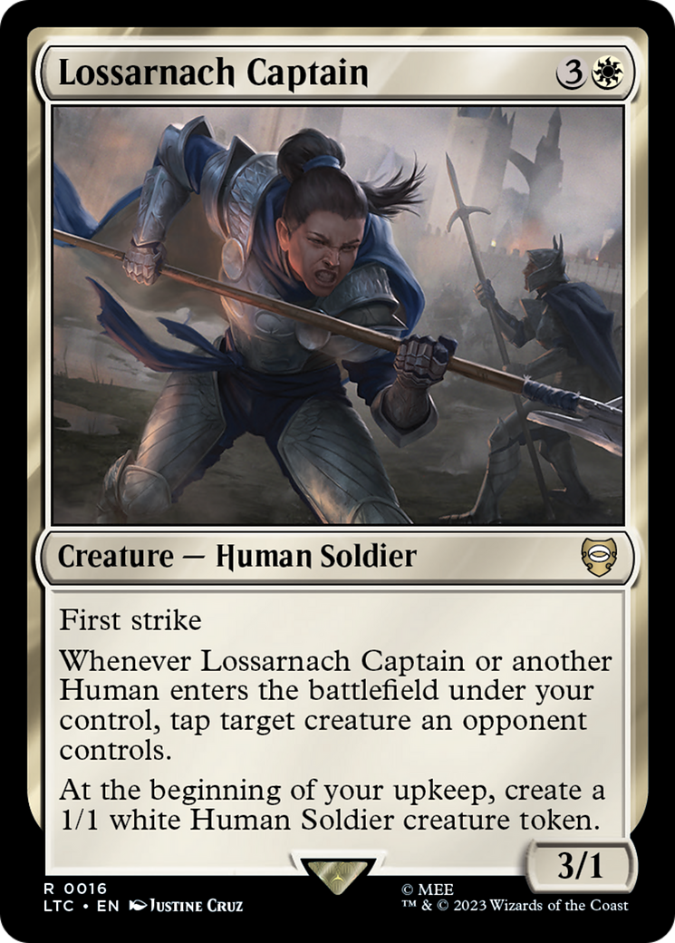 Lossarnach Captain [The Lord of the Rings: Tales of Middle-Earth Commander] | Webway Games
