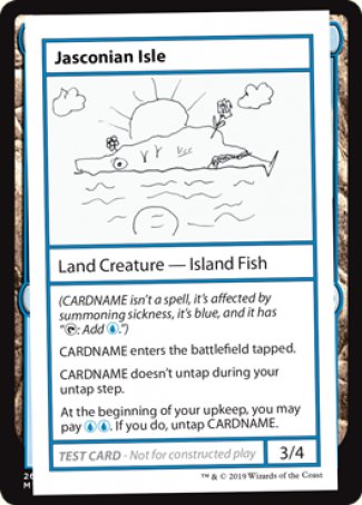 Jasconian Isle (2021 Edition) [Mystery Booster Playtest Cards] | Webway Games