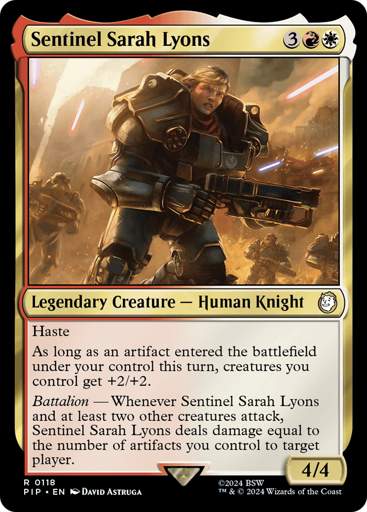 Sentinel Sarah Lyons [Fallout] | Webway Games