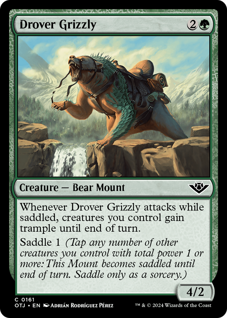 Drover Grizzly [Outlaws of Thunder Junction] | Webway Games