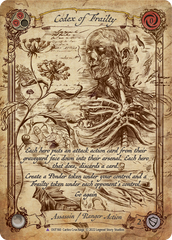 Codex of Frailty (Marvel Cold Foil) [OUT160] (Outsiders)  Cold Foil | Webway Games
