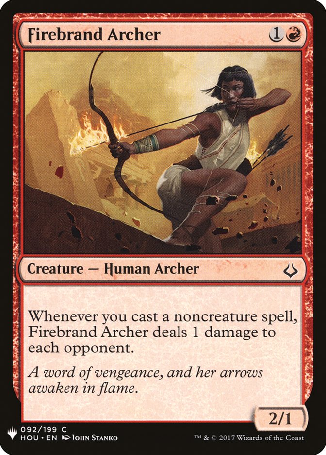 Firebrand Archer [Mystery Booster] | Webway Games