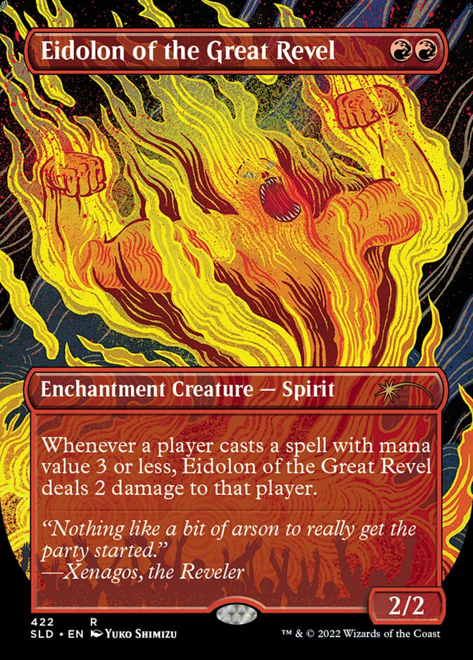 Eidolon of the Great Revel (Borderless) [Secret Lair Drop Series] | Webway Games