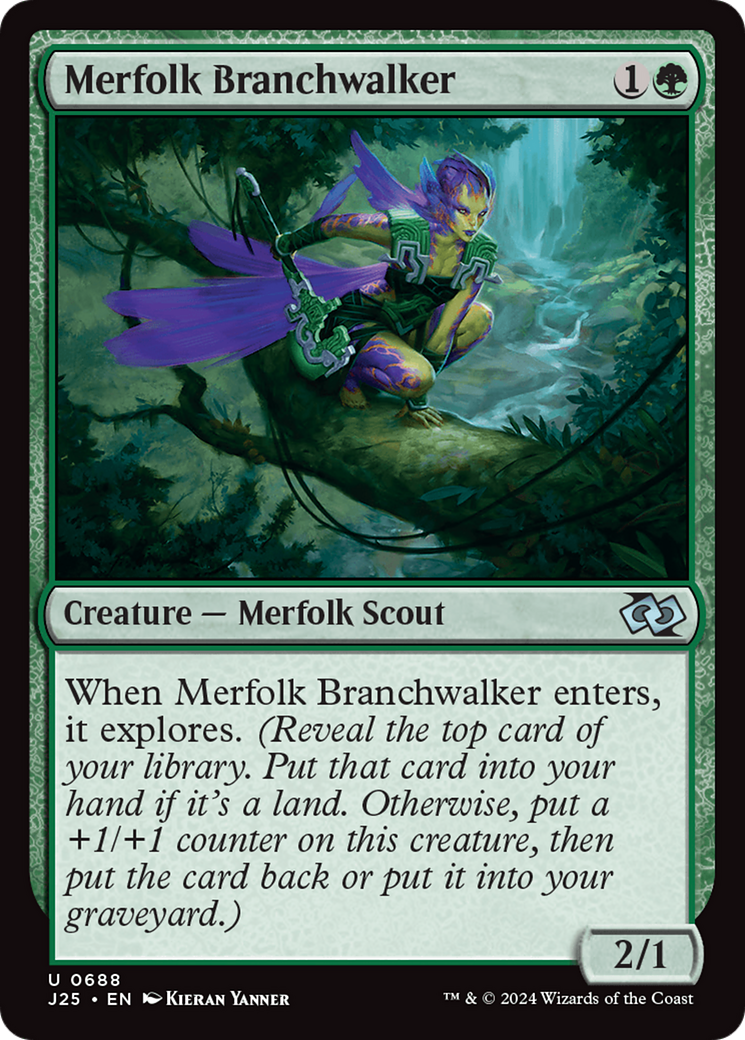 Merfolk Branchwalker [Foundations Jumpstart] | Webway Games