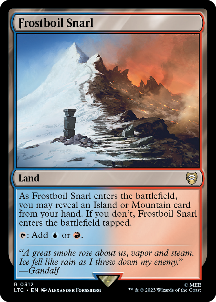 Frostboil Snarl [The Lord of the Rings: Tales of Middle-Earth Commander] | Webway Games