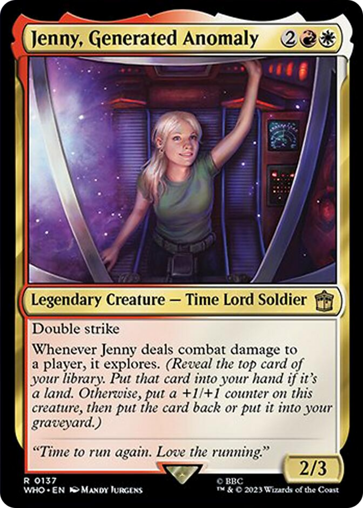 Jenny, Generated Anomaly [Doctor Who] | Webway Games