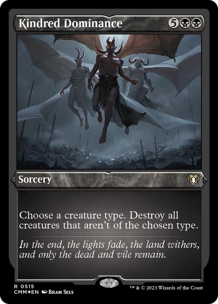 Kindred Dominance (Foil Etched) [Commander Masters] | Webway Games