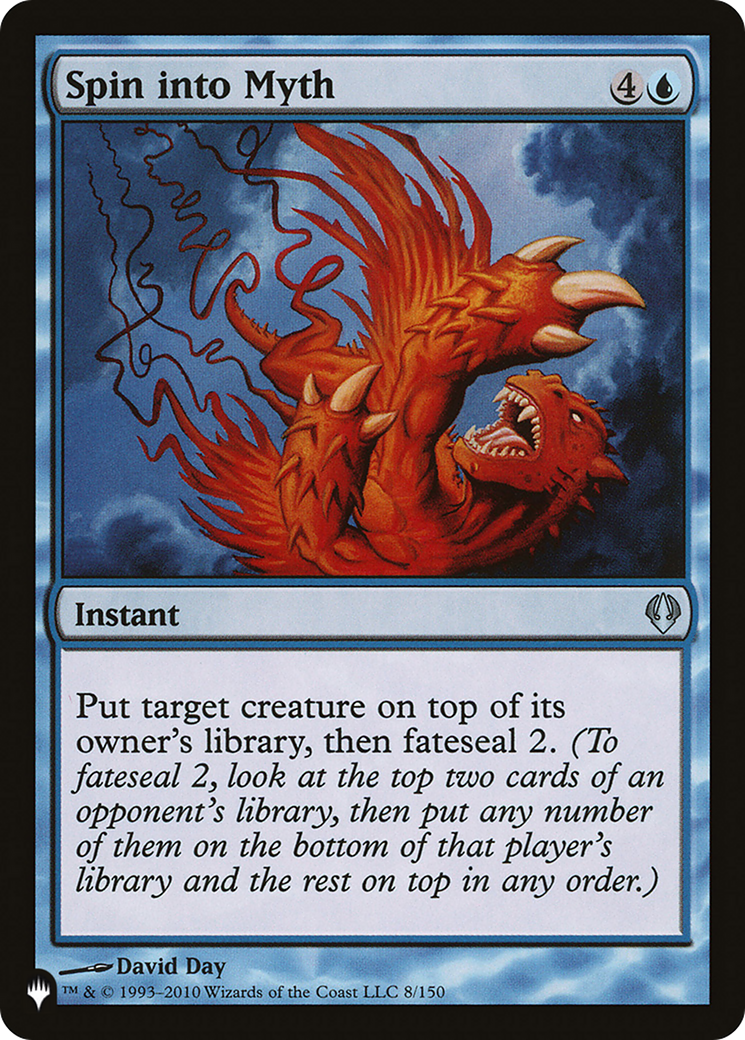 Spin into Myth [The List] | Webway Games